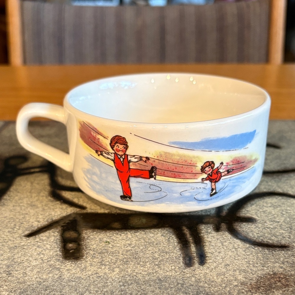 Campbell soup kids handled bowl